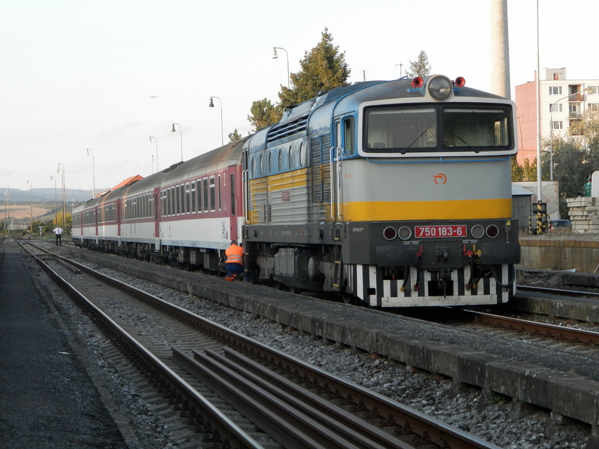 750 183-6 "Dášenka" SPD Nové Zámky 15.9.2018